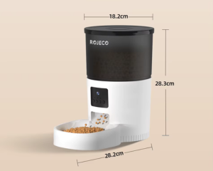 Distributeur automatique de croquettes connecté