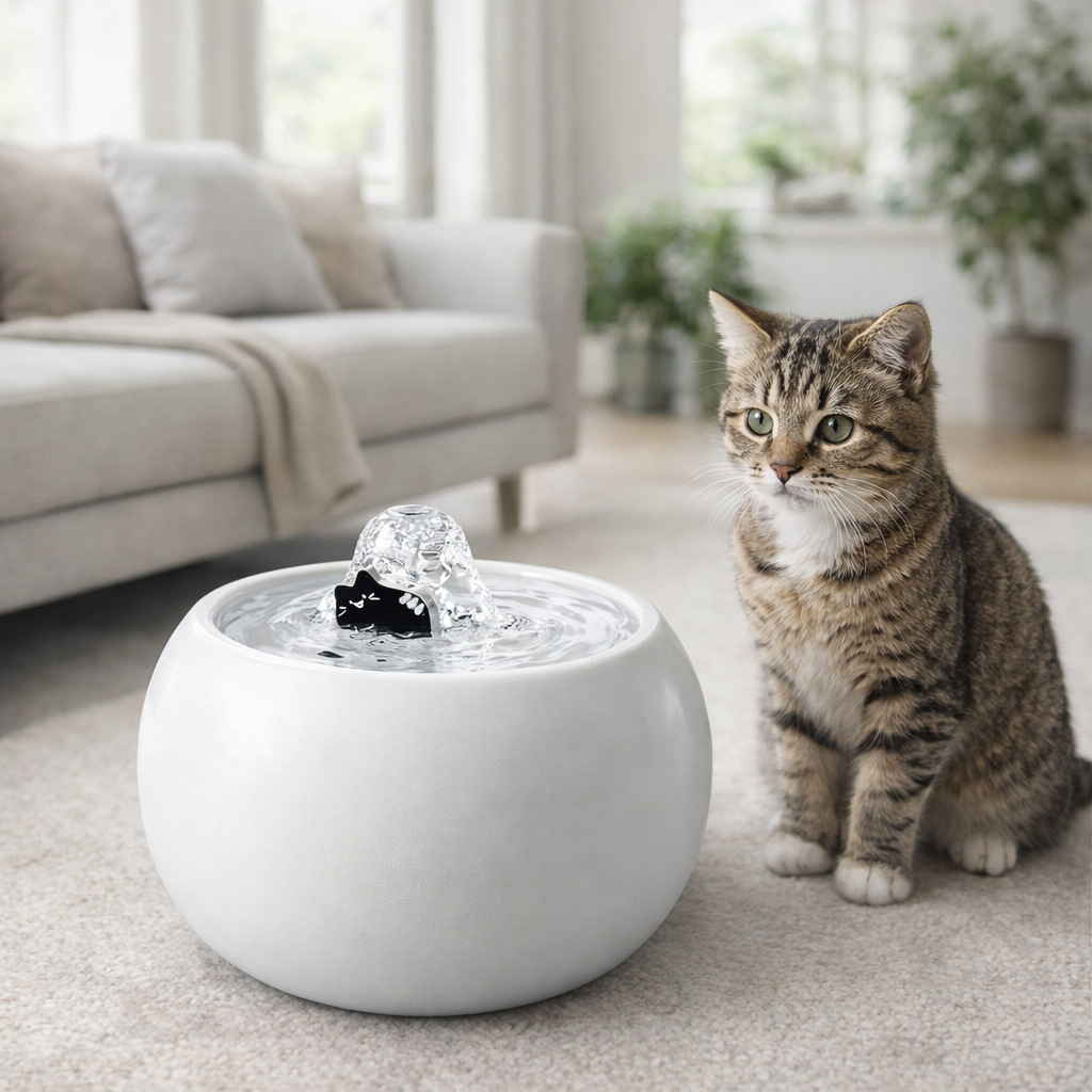 fontaine à eau pour chat
