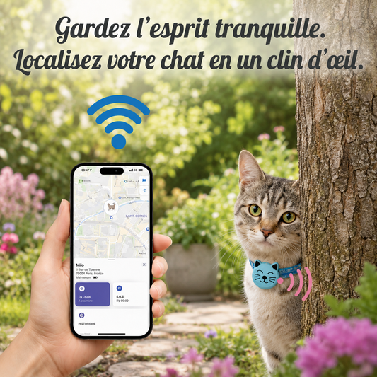 Collier pour chat AirTag