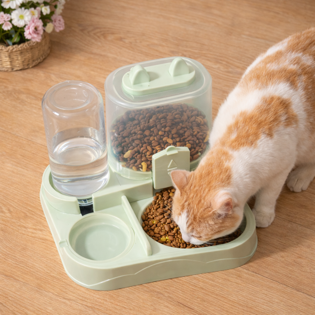 distributeur de croquette pour chat