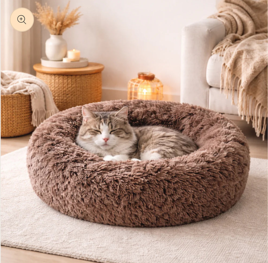 Panier pour chat douillet