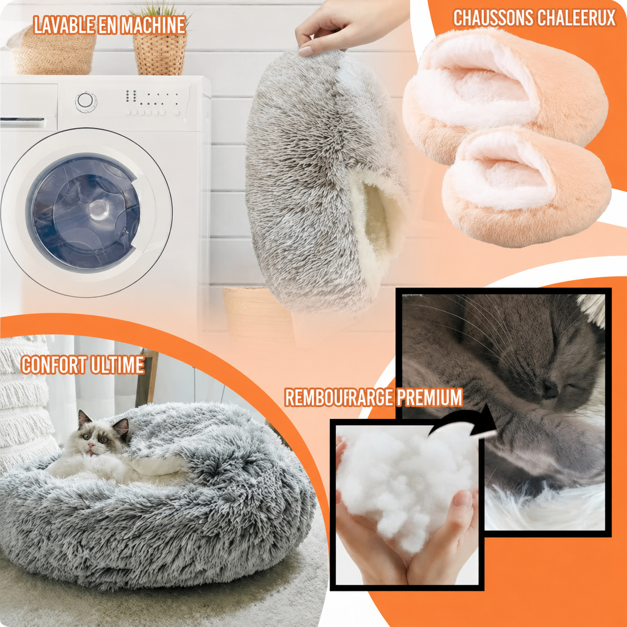 Panier pour chat Cocooning