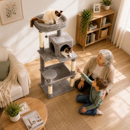 Arbre à chat prémium