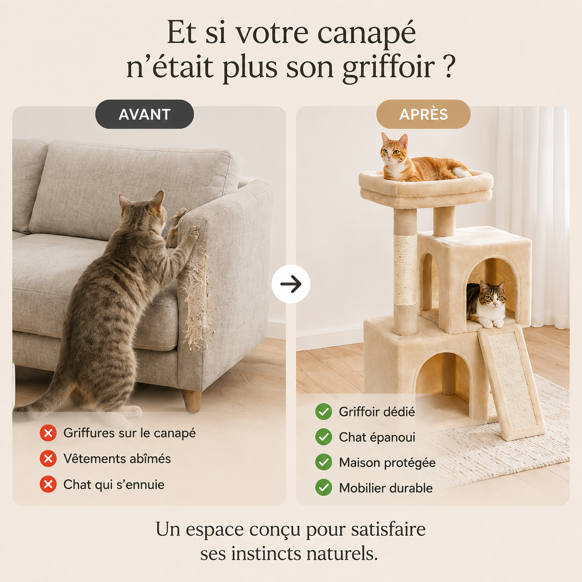 arbre à chat 