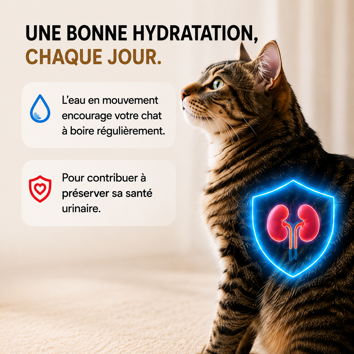 Fontaine à eau pour chat 