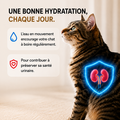 Fontaine à eau pour chat 