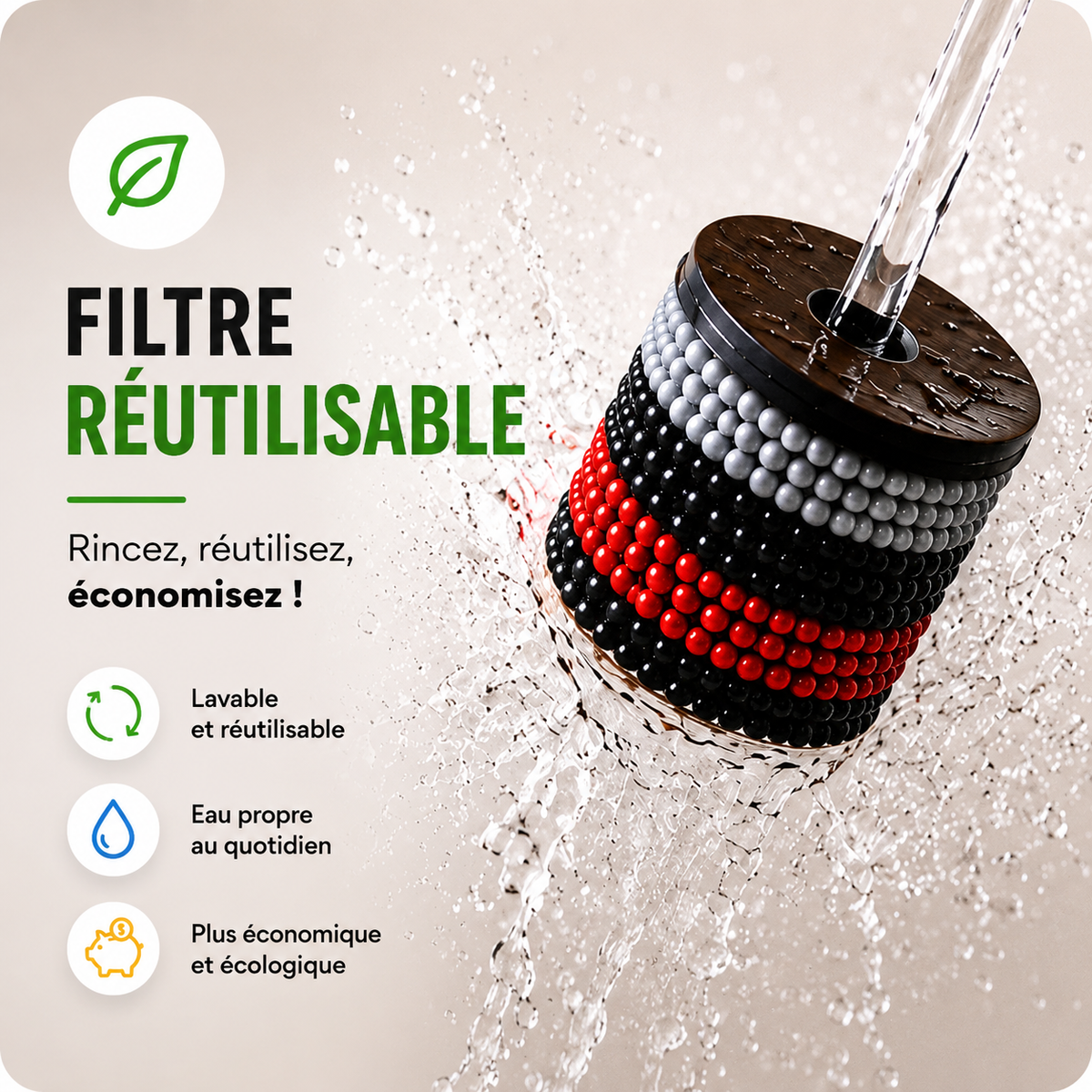 Fontaine à eau pour chat en céramique
