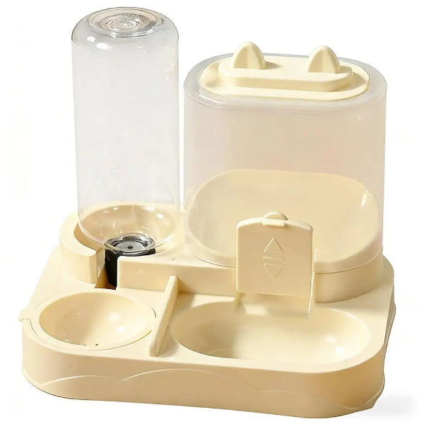 Distributeur à croquettes et eau