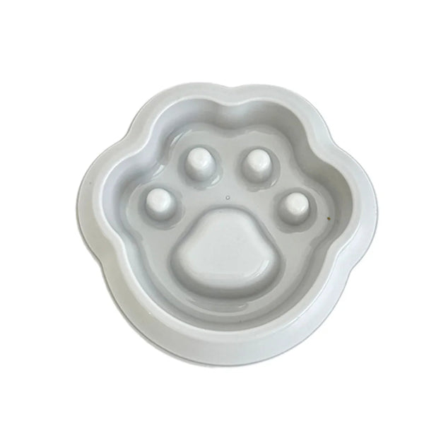 Gamelle anti glouton pattes de chat