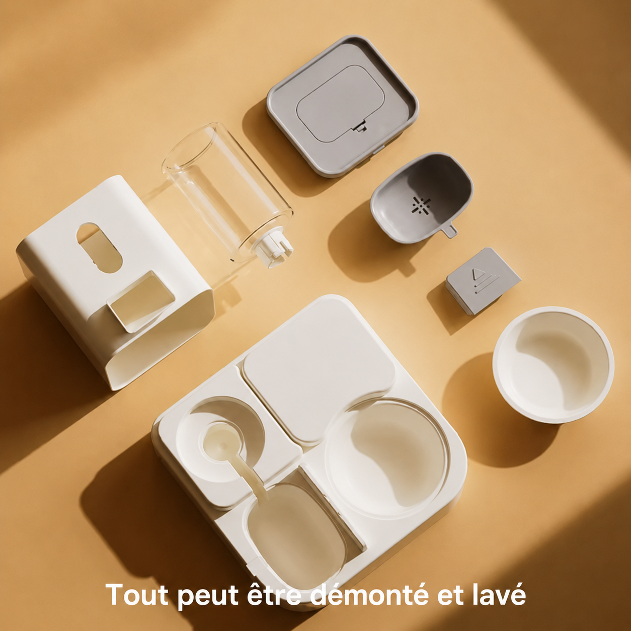 distributeur de croquettes pour chat