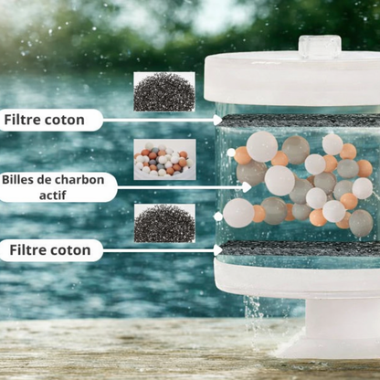 Fontaine à eau céramique pour chat Oasis