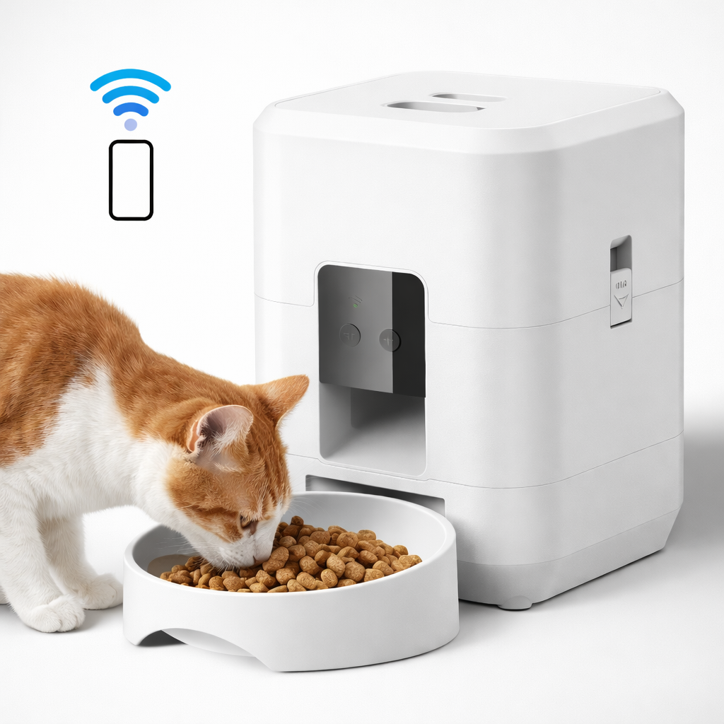 distributeur croquettes chat