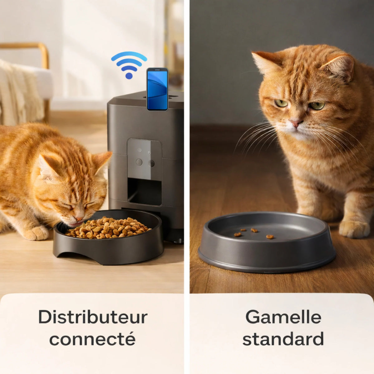 Distributeur de croquettes intelligent