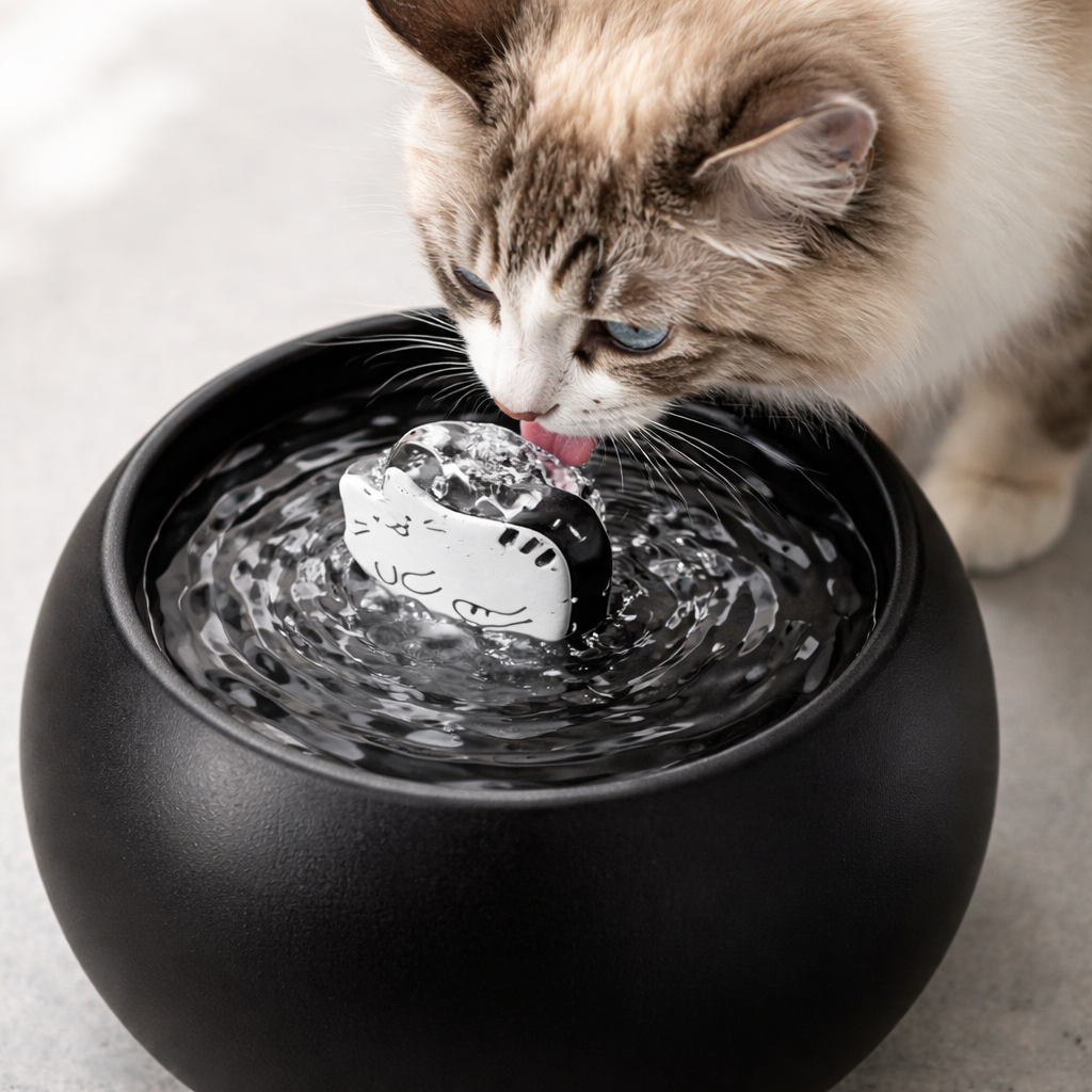 fontaine à eau pour chat 