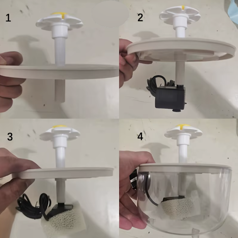 Fontaine à eau automatique pour chat
