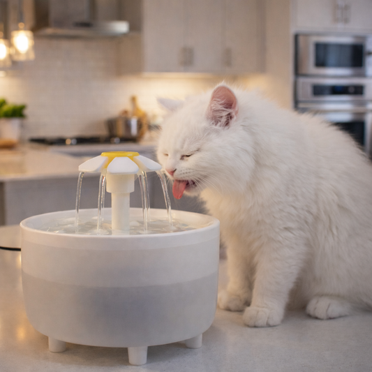 Fontaine à eau automatique pour chat