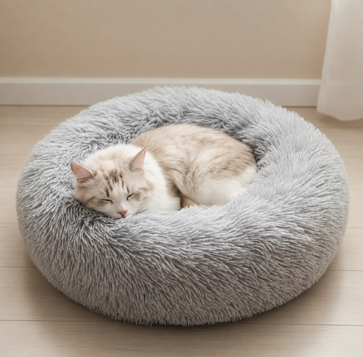 Panier pour chat douillet