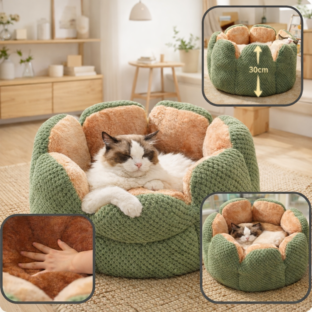 Panier pour chat Pétal'Cactus